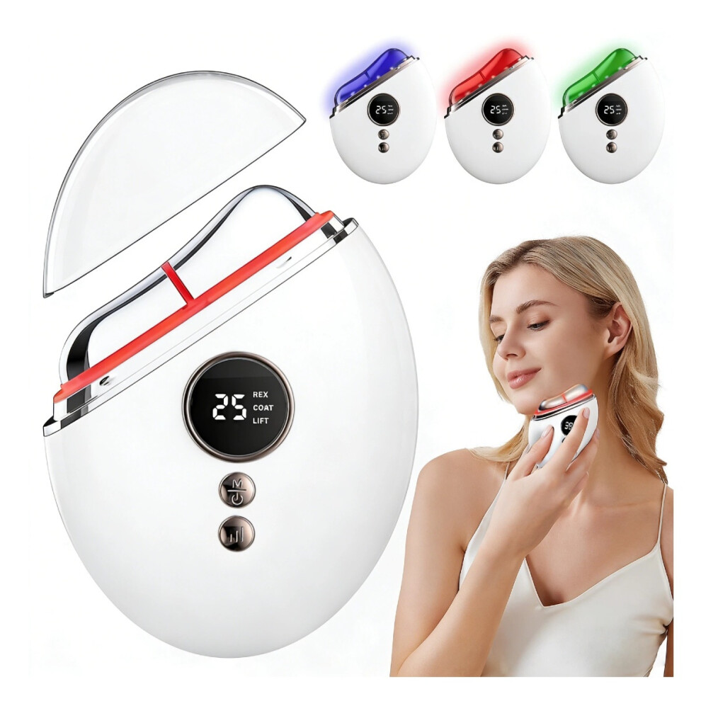 Vibrating Facial Gua Sha Massager with Heat, 5 Speeds for Relaxation and Rejuvenation