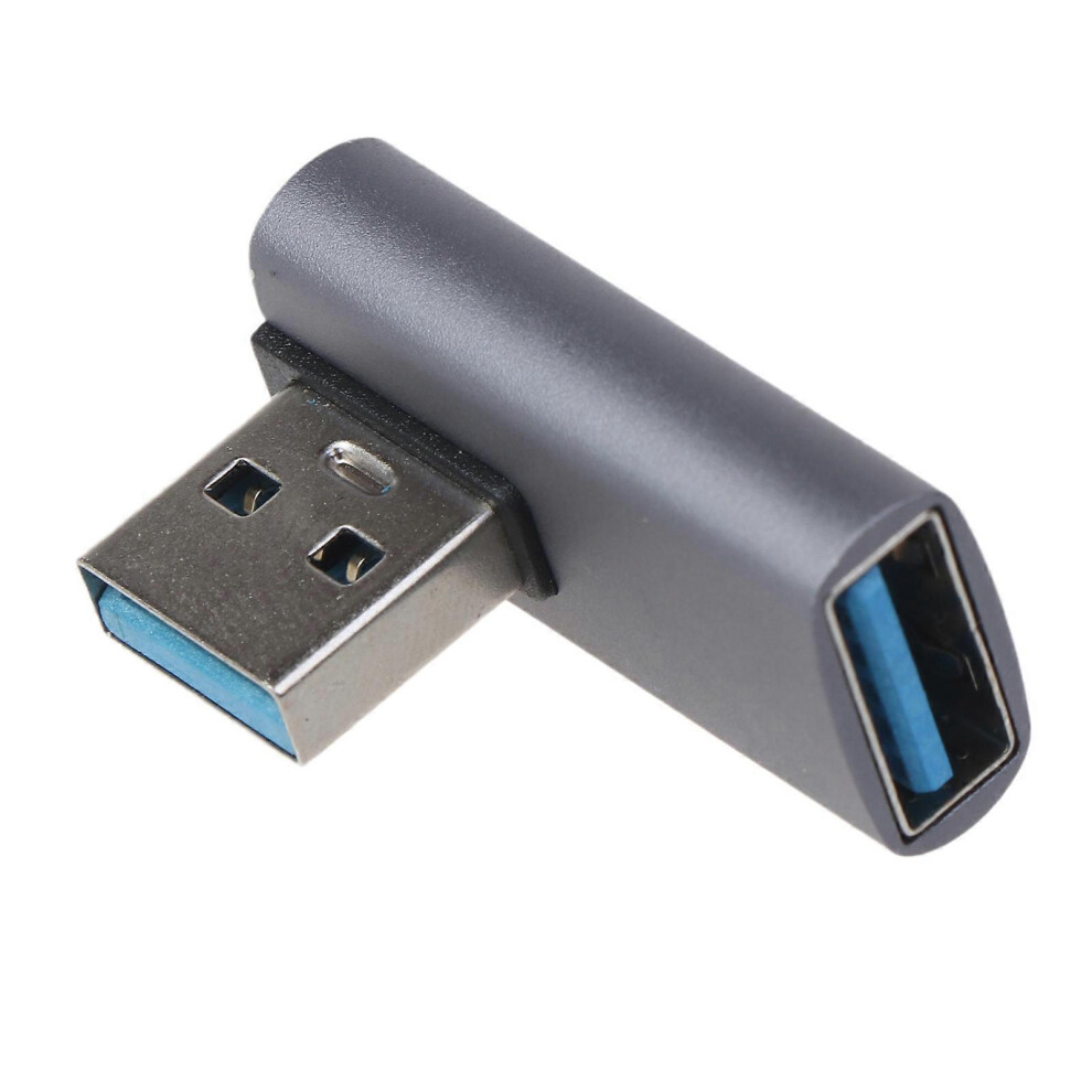 Usb To Usb A Adapter Usb Female To Usb Male Elbow Converter For Laptop Tablet 6083684320255