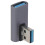 Μετατροπέας USB σε USB A, θηλυκό σε αρσενικό, για Laptop και Tablet 2