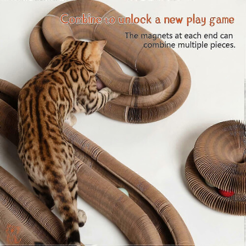 Interactive Cat Scratcher Toy - The Ultimate Interactive Mental and Physical Exercise 1