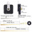Long 450mm Hands High Torques Clock Movement Mechanism for Large Wall Clocks Black 3