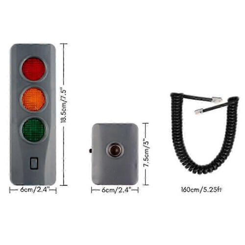LED Garage Parking Sensor - Sensitive Distance Stop Aid &amp; Car Guide System Edition 1107 2