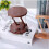 Handmade Wooden Suspension Model AntiGravity Floating Table Decor with Balanced Tension Structure 5