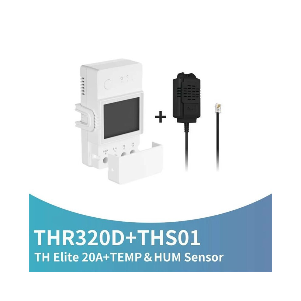 Th Elite 20A Temperature Humidity Monitoring Lcd Screen Home Automation Modules 6031243095625