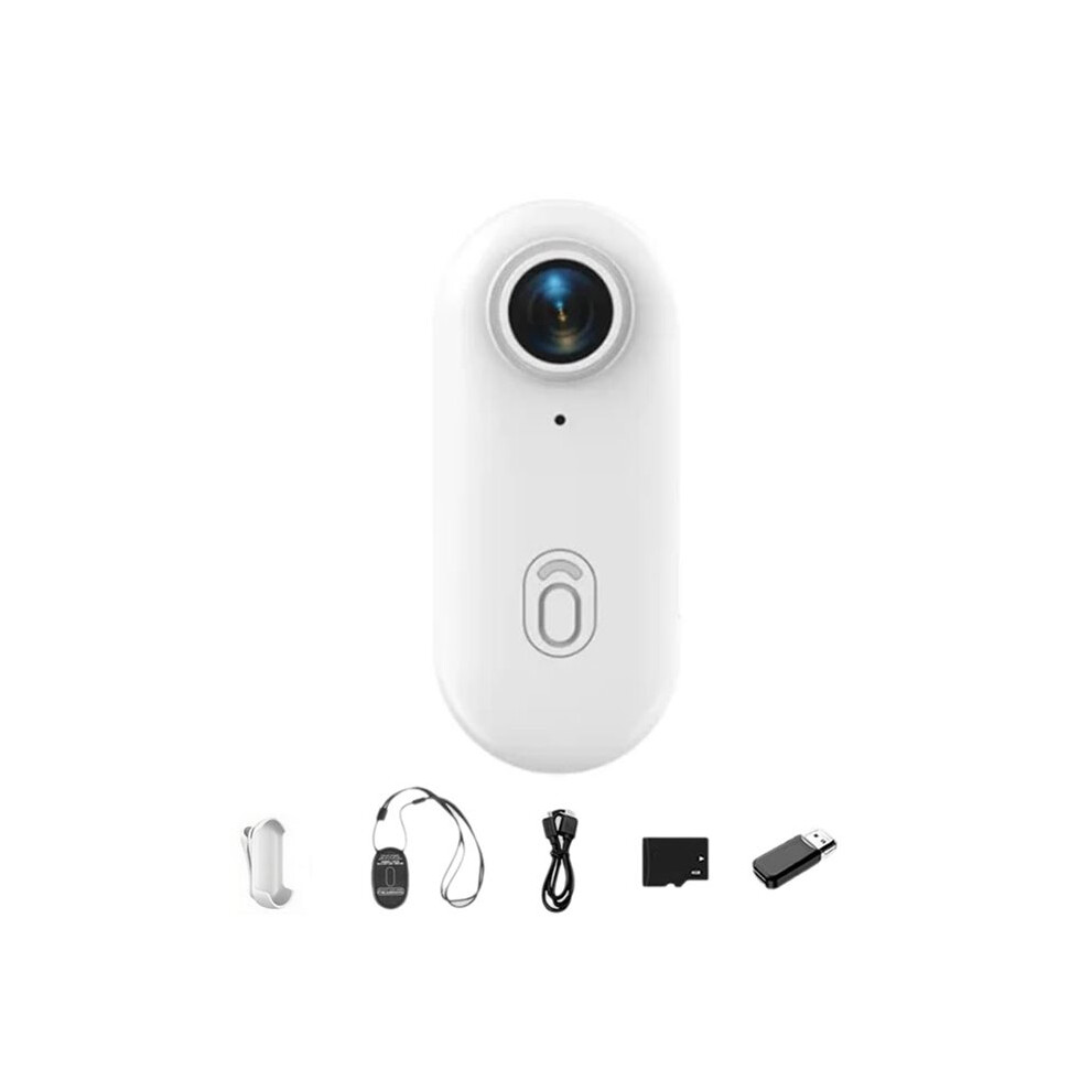 4K Wifi Thumb Action Camera 1080P Body Camera Hands-Free Pov Recording With 64G Card For Work Travel Pet Swim Cycling B 6033072022278