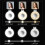 Magnetic Light Foldable and Expandable Dual-Color Temperature Selfie Light with Mirror, for Vlogging, Live Streaming, Ph 8