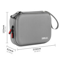 STARTRC Carrying Case for Osmo OM7 7P Portable Handbag for Handheld Gimbal Protective Storage Bag with Accessory Compartment