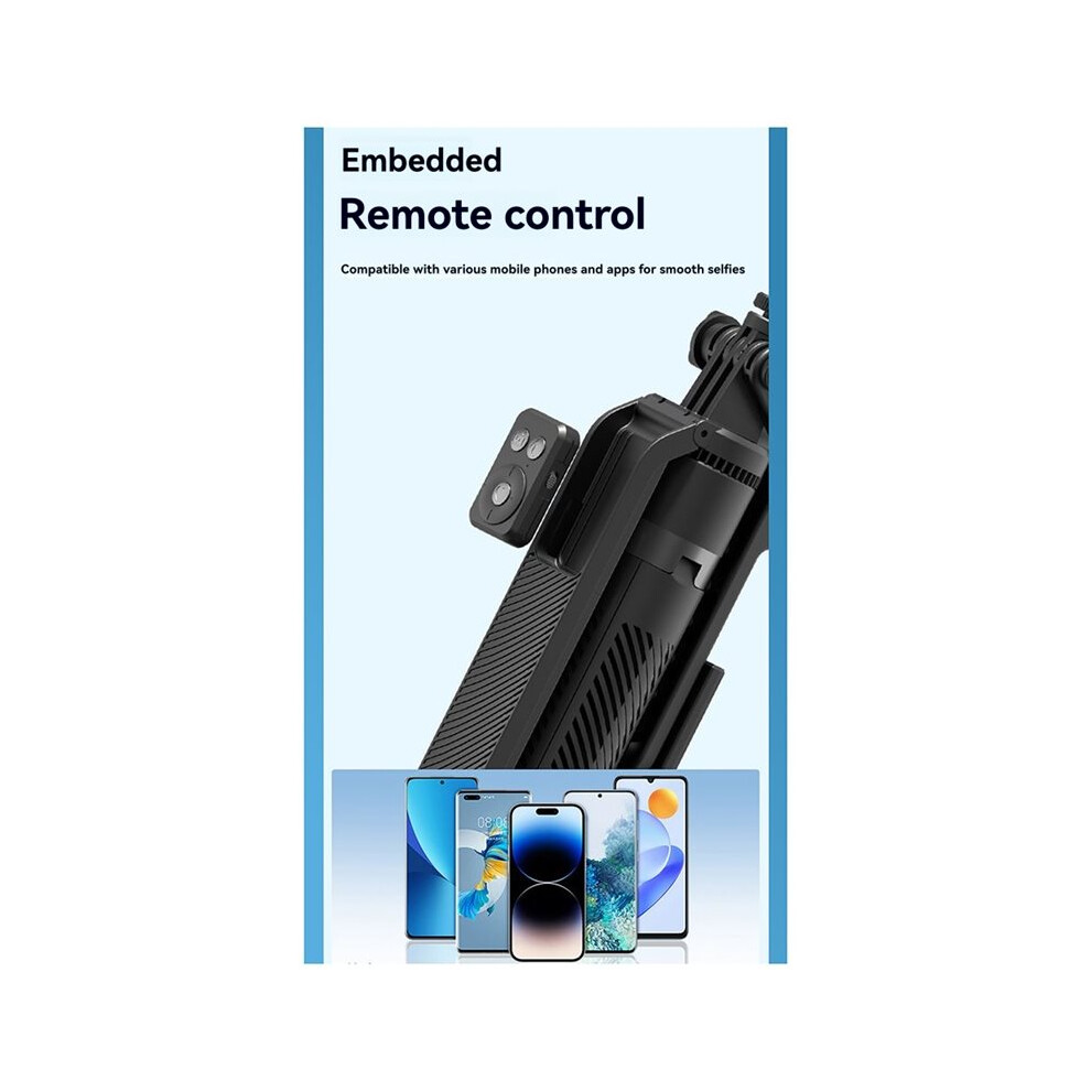 1.8M Long 360 Rotating Phone Selfie Stick Four-Legged Stand Remote Expansion Tripod For Smartphone 4712689363180