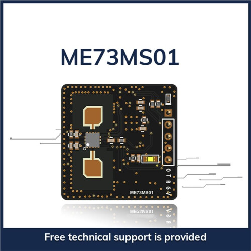 Real  24GHz MmWave  Module ME73MS01 High Sensitivity Motion Track Detection Human Presence Module 2
