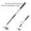 AMVR Retractable  Club Handle Grip for Quest 3 3S VR Controller Kayak VR Game Accessories 2