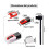 Stylus Needles Vinyl Record Player Ruby Phonograph Needle Turntable Nonmagnetic Set Clean Equipment Accessories 6