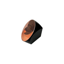 25.4mm Corner Prism High-Precision Optical Prism for Total Station Surveying Instrument Copper Coated