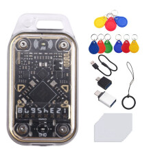 Chameleon V2.0 RFID Chip Reader Emulator+9XUID Keychain/CUID Card ID IC 125Khz 13.56Mhz Card Decode NFC Duplicator