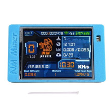 1030KH/S NMMiner NerdMiner Solo Miner Bitcoin BTC Crypto Solo Lottery Miner 2.8 Inch Color Display NMMiner
