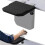 Arm Rest for Desk, 90Foldable Computer Wrist Rest Shelf , Ergonomic Arm Support Desk Extender for Office Home 2