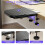 Arm Rest for Desk, 90Foldable Computer Wrist Rest Shelf , Ergonomic Arm Support Desk Extender for Office Home 5