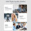 Wireless Lavalier Microphone System, 2 Channel, Omnidirectional, USB,RF  for DSLR, Cameras, Live Streaming Vlog 5