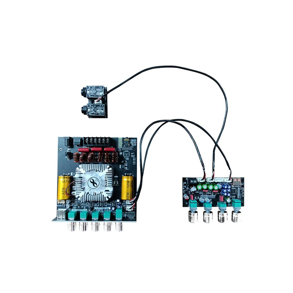 Brecantia Dc8-36V Amp Upgrade Karaoke Reverb Board Professional Microphone Preamplifier Dsp Mixing Module Anti-Whistle With Ht21