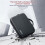 STARTRC Shoulder Bag Case for  Action 6 Camera Accessories Waterproof PU Case Large Space Storage for  Action 6 Shoot Kit 4