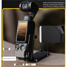 For Osmo Pocket 3 Magnetic Mount Stand 180 Adjustable Base, 6-Point Strong Magnet Holder Accessory Only