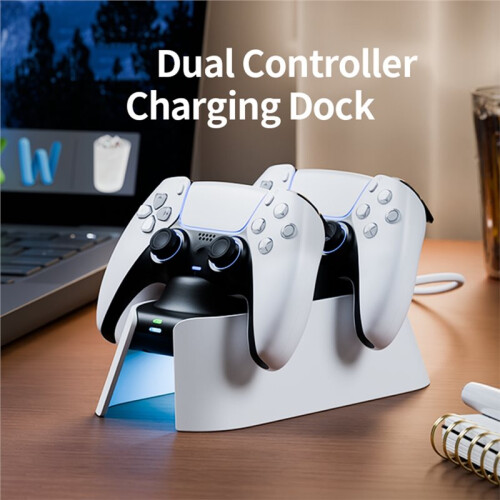 Controller Charging Station for  5 Dual Fast Charger LED Indicator Charging Stand Docking Station Accessories 1