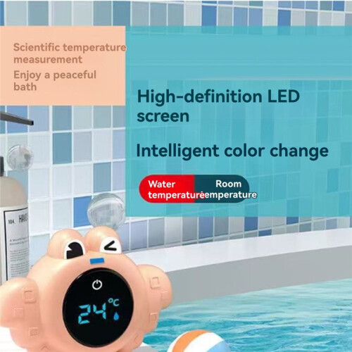 Baby Bath Temperature Meter Floating Digital Water Temperature Meter LED Display Tester for Infant Bathing 2