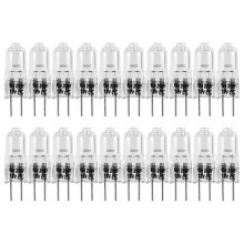 20 de becuri halogene G4, becuri halogene de 20W 12V