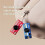 Thumb Keychain Camera  Action Camera Retro Backpack Pendant Support Memory Card 1080P Camcorder Video Recorder E 4