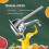 Rustproof Manual Citrus Press for Lemon Orange Grapefruit Squeezer 4