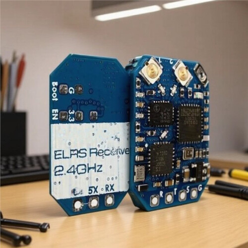 LRS ELRS 2.4GHz ELRS-R24-D  Receiver for Micro  Freestyle Long Range Racing Drones Microplastic ELRS 1