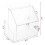 Suggestion Box with Lock Wall Mounted Donation Box Transparent 3