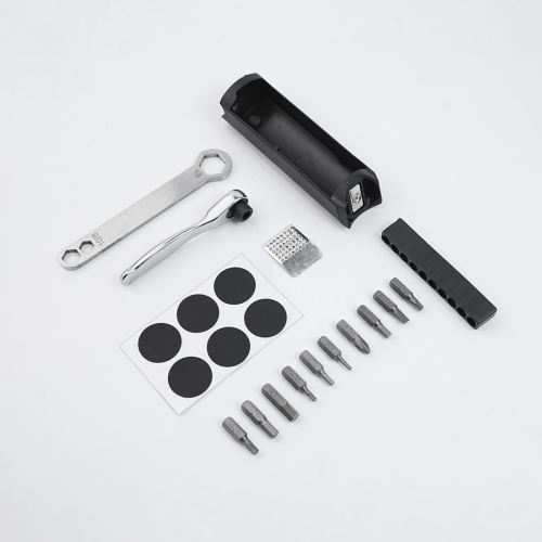 Compatible With   Brompton Hidden Tool Box Wrench Bicycle Accessories Bicycle Mounting Tools Magnet Frame Inner Storage Bag Kit