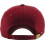 Low Profile Cotton Cap Men Ladies Baseball Cap Dad Hat Adjustable Unstructured Plain Cap(Burgundy) 4