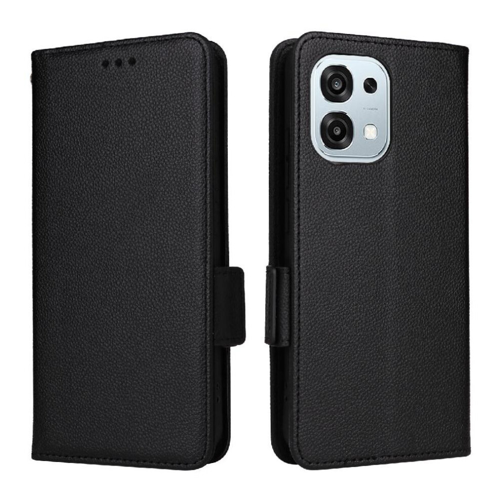 () Flip Case For Oppo A6 Pro 4G/5G Wallet Pu Leather Card Slots Holder Magnetic Side Buckle 764563373246