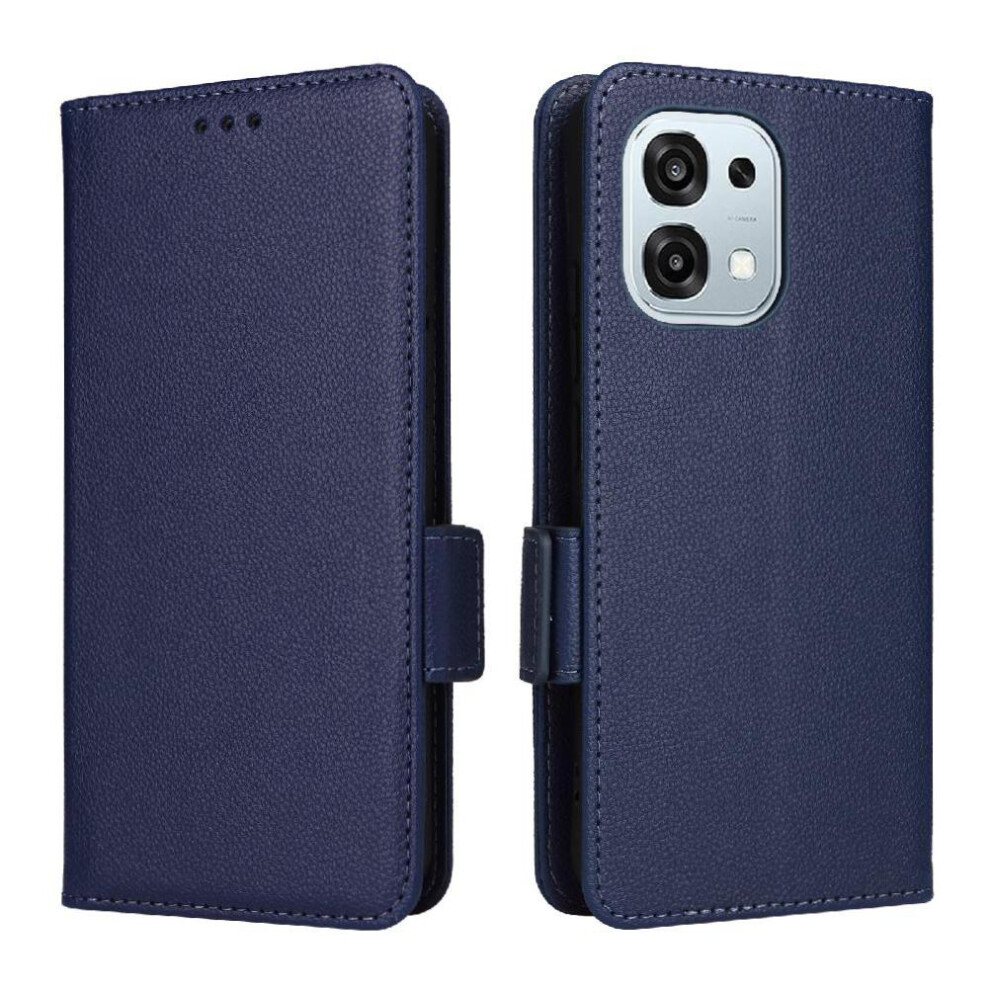 () Flip Case For Oppo A6 Pro 4G/5G Wallet Pu Leather Card Slots Holder Magnetic Side Buckle 764563373277