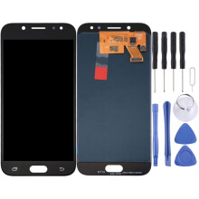 (Black) Écran LCD Super AMOLED pour Galaxy J5 (2017)/J5 Pro 2017, J530F/DS, J530Y/DS avec numériseur complet (noir)