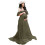 Comfortable Stretch Pregnancy Gown Feature-Army Green XL 1