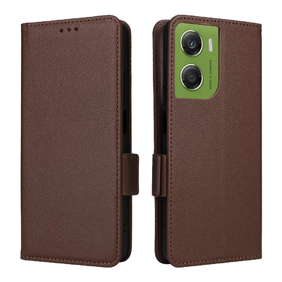 () Flip Case For Motorola Moto G06 Card Slots Holder Magnetic Pu Leather Side Buckle Wallet 764563373369