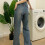Stylish Maternity Jeans Comfort Optimized-light blue XXL 7