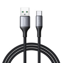 Joyroom Flash Series Schnellladekabel USB-A auf USB-C, 3 A, 2 m - Schwarz