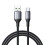 Joyroom Flash Series Schnellladekabel USB-A auf USB-C, 3 A, 2 m - Schwarz 1