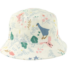 (White/Animal, 1-2yrs) SSP Hats Character Cotton Sun Hat