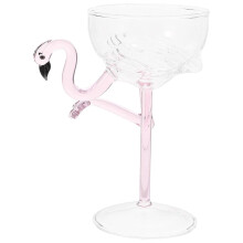 Kieliszek do koktajli Flamingo, wyjątkowy, dekoracyjny kielich do wina, lekka konstrukcja, kreatywne szkło na wesela, imprezy i do u