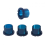 4 Pcs Automatic Shift Lever Linkage Bushing Compatible With  90385?11003 Auto Transmission Bushing Set for 4RUNNER CAMRY CELICA COROLLA 1