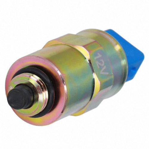 12V Fuel Shutdown Solenoid 716-30255 Replacement Compatible With   JCB 3CX 4CX Backhoe Loader