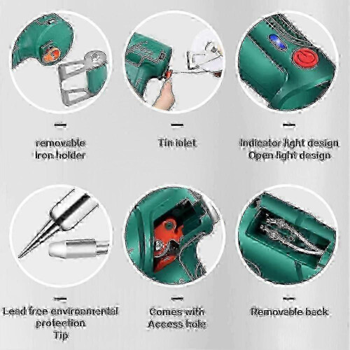 3-in-1 Welding, Removal Kit - Fast Heating, Ergonomic Design for Beginners & DIY 1