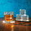 Whiskey Clear Ice Cube Maker - 4-Cavity 5cm Bubble-Free Square Ice Mold for Home Bar 5