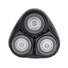 Ersatzscherkopf kompatibel mit Philips Rasierern YQ6008/YQ6108/YQ6188/HQ6675/HQ6920 (Schwarz)