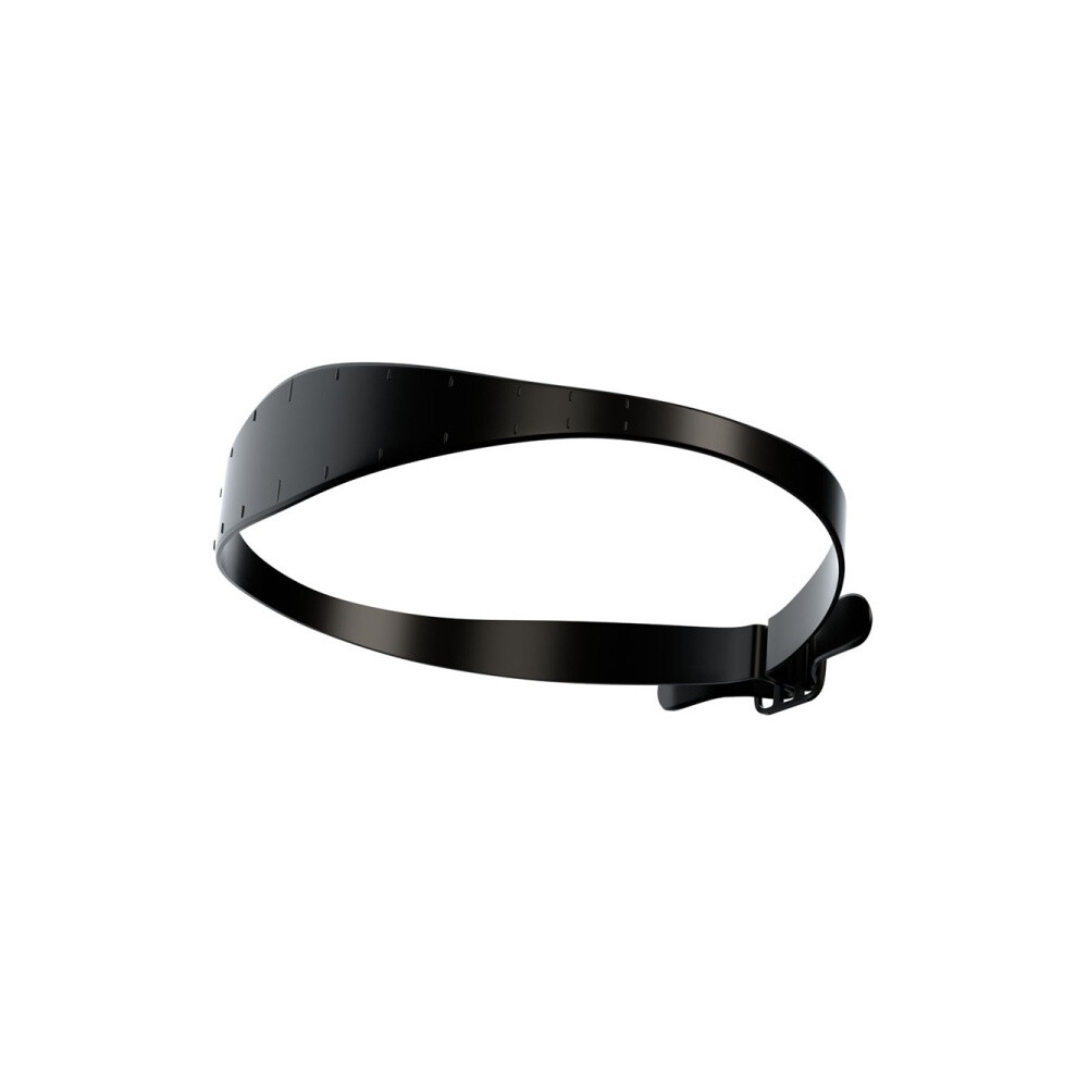 GO042 Adjustable Hair Trimming Ruler, Neck Hair Trimming Strap, Shaving Styling Template (Black)