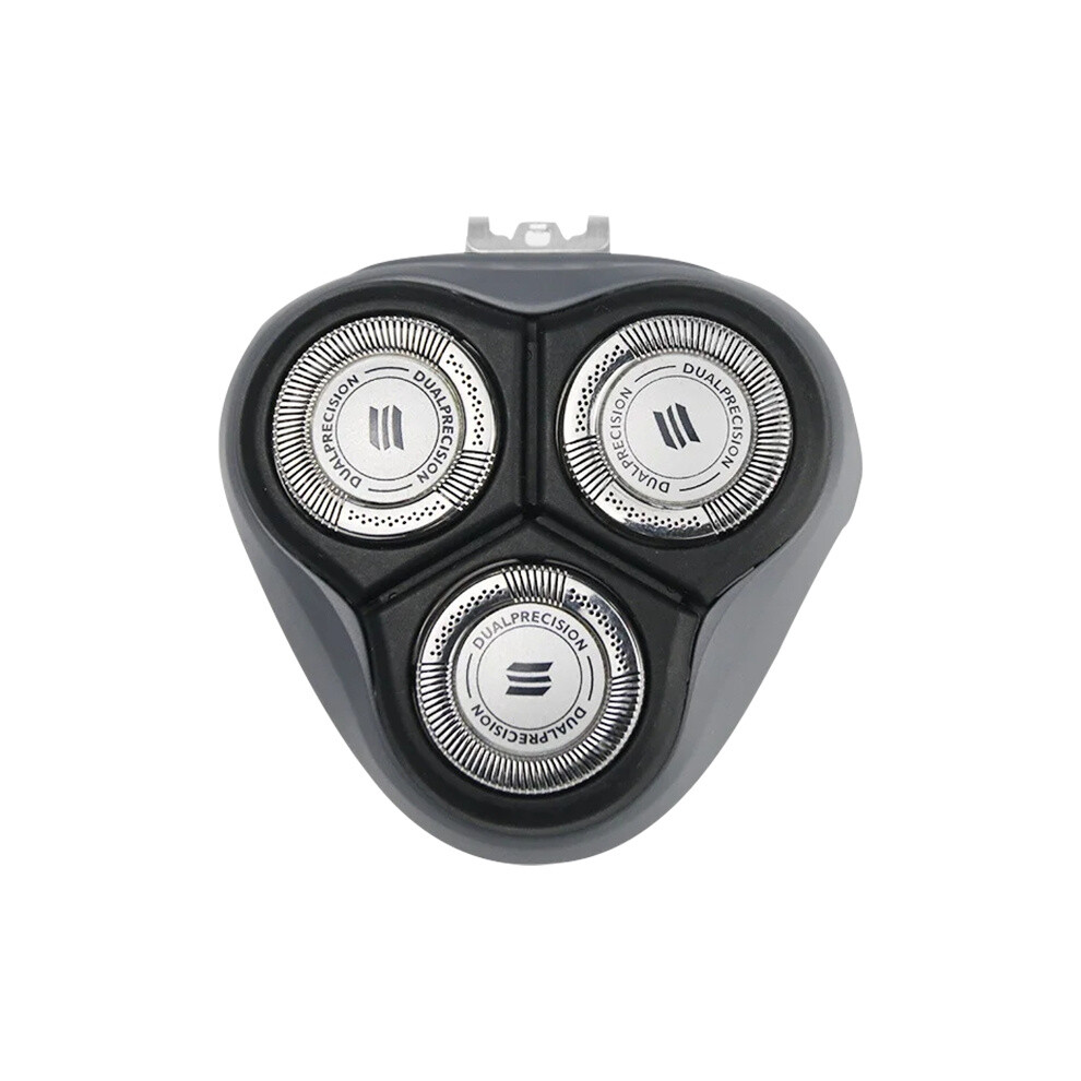 Compatible with Philips AT/PT series shavers, featuring a single-blade head with HQ8 dual-layer blades (black/grey).
